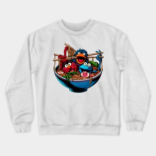 Ramen Muppet Crewneck Sweatshirt